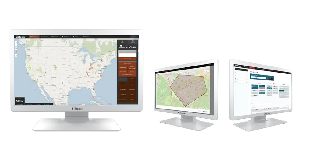 SiSA Monitor geographical area of where alert will be.