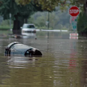 California flood from atmospheric river