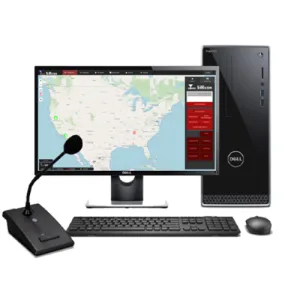 SiSA monitor ready to deploy an alert on their unified emergency mass notification systems integrated by HQE Systems.