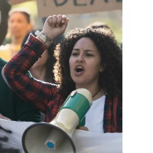 UCLA Protest that caused 16 injures before the police showed up. 