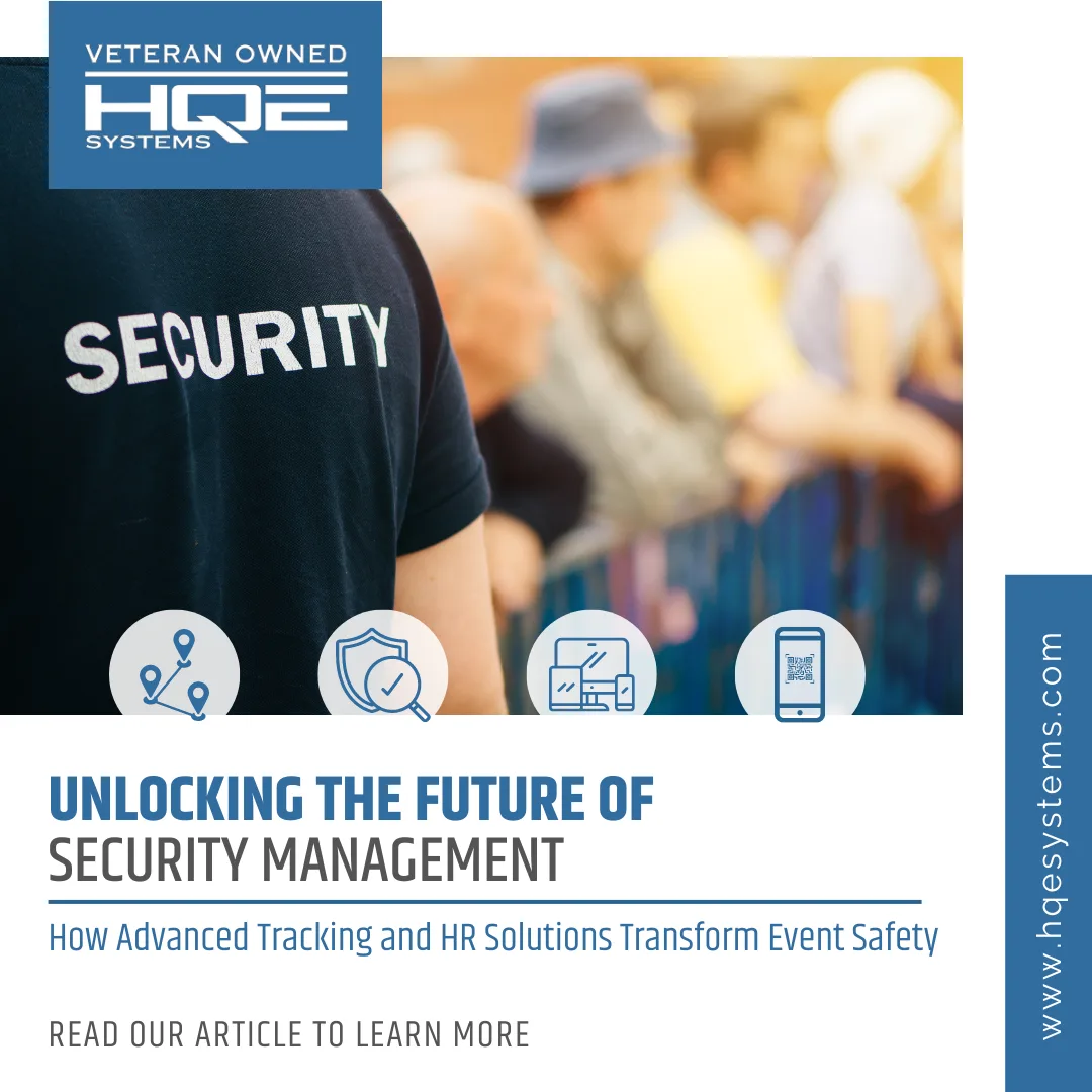 Unlocking the Future of Security Management with technology such as geofencing, smart badges and enhanced HR management capability.