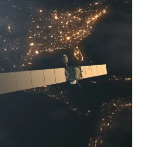 Satellite For Hurricanes used by emergency managers for life safety technology that use artificial intelligence and machine learning integrated in by HQE Systems.