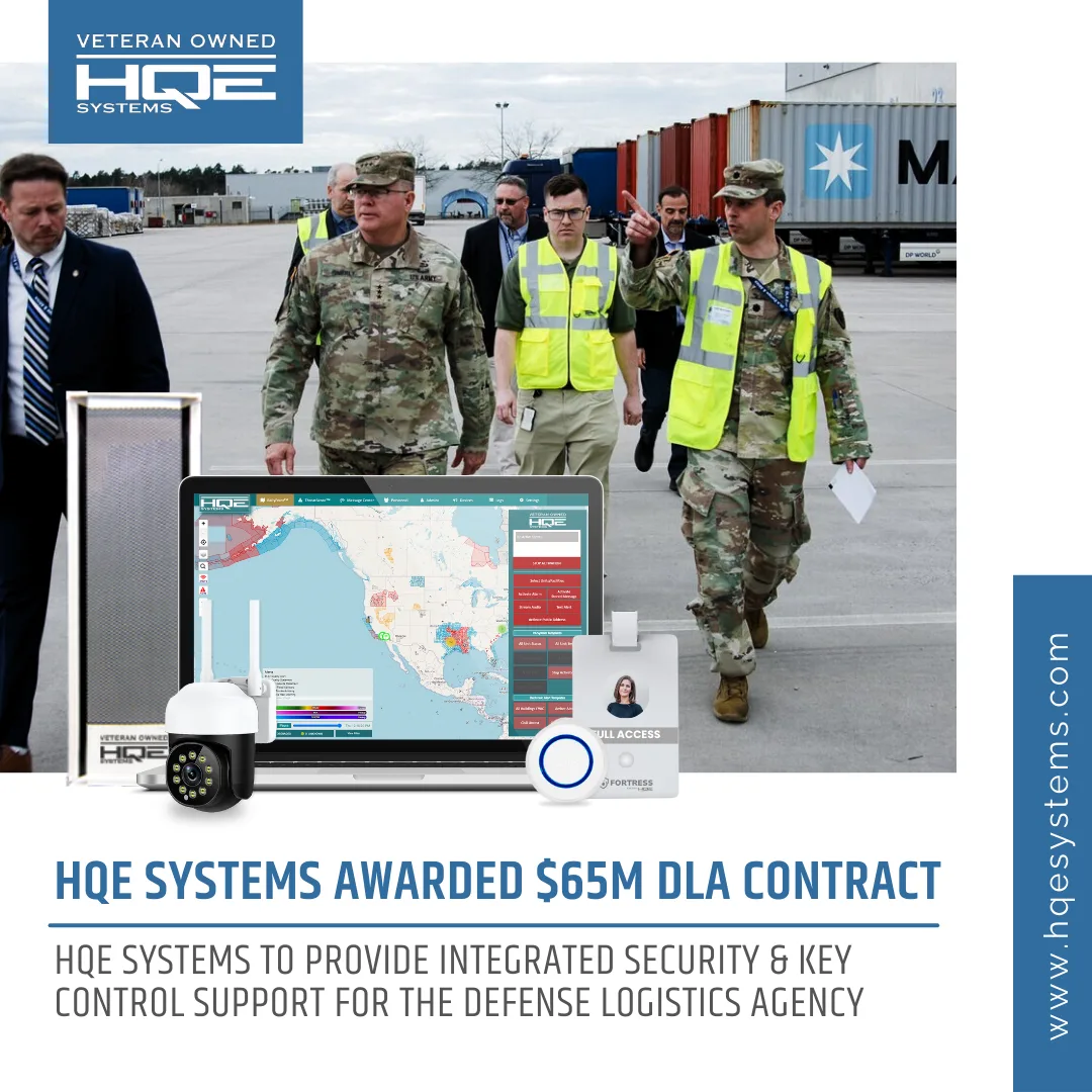 Press Release: HQE Systems Awarded $65M Integrated Security and Key Control Contract for Defense Logistics Agency