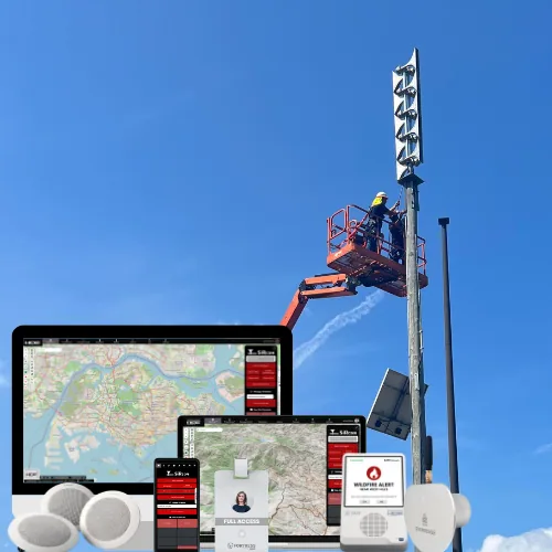 HQE Systems Products, SiSA, Safe Network, FORTRESS, Eversense, and Clear voice sires. These are all used by emergency managers and people in the life safety industry.