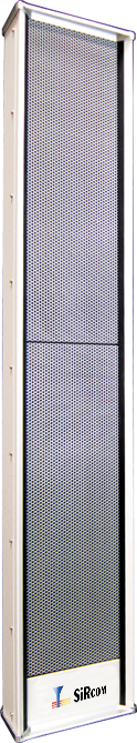 HQE Systems LS-120 line array siren datasheet illustration