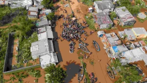 Flooding in the Democratic Republic of the Congo destroys village and leaves the streets flooded– May 2023