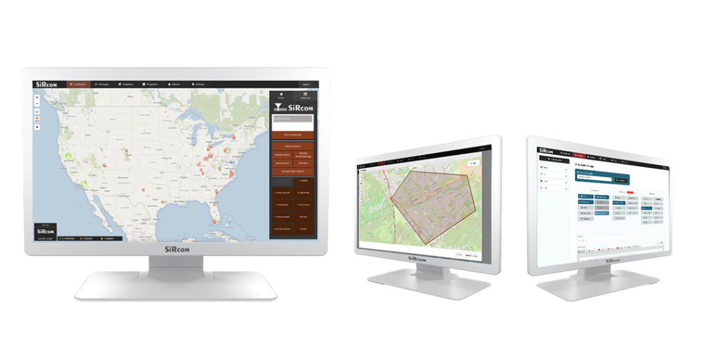 SiSA Monitors with geography ready to deploy a life saving alert.