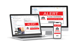 Emergency Alert Flood from SiSA technology from HQE Systems. 