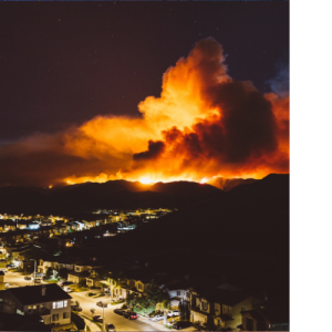 California fire emergency needed the cloud based communications to communicate the emergency effectively during loss of cellular towewrs. Severe heat warnings in 2024 raise the chances of fires.