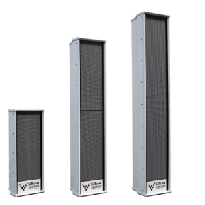 Hqe Systems line array speakers for emergency mass notifications and life safety alerts that are used by emergency managers for emergency management.