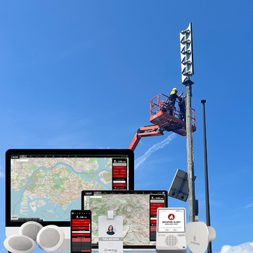 HQE Systems Products, SiSA, Safe Network, FORTRESS, Eversense, and Clear voice sires. These are all used by emergency managers and people in the life safety industry.